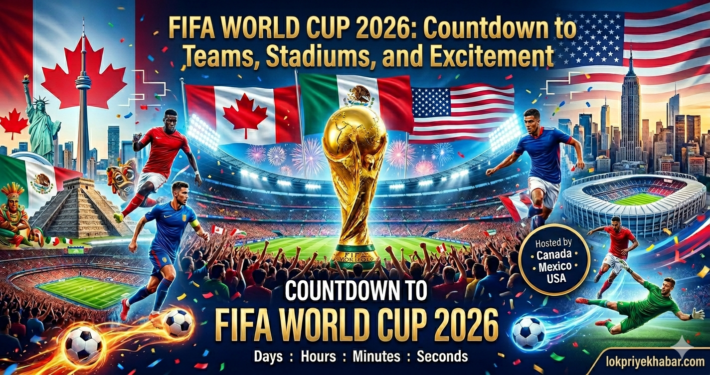 FIFA World Cup 2026 Countdown to Teams Stadiums and Excitement